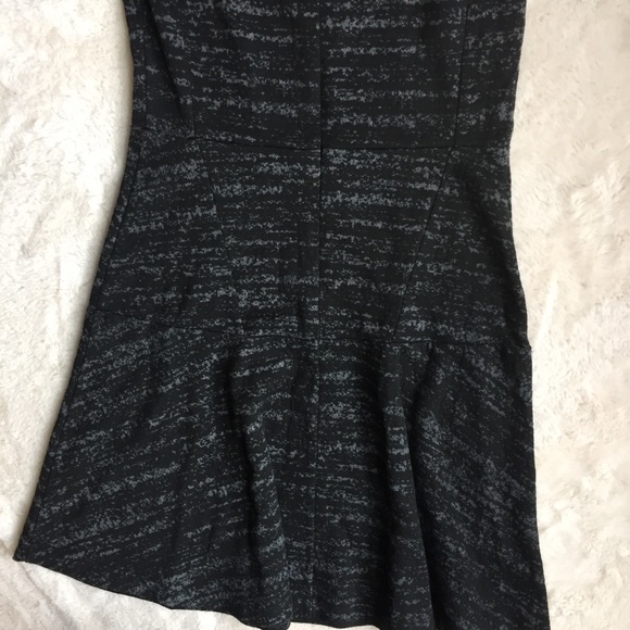 LOFT Spacedye Flounce Short Sleeve Dress - Picture 5 of 8